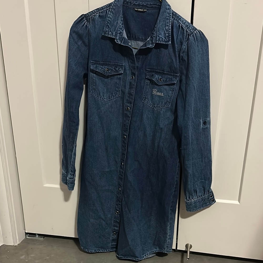 Guess Denim Shirt Dress